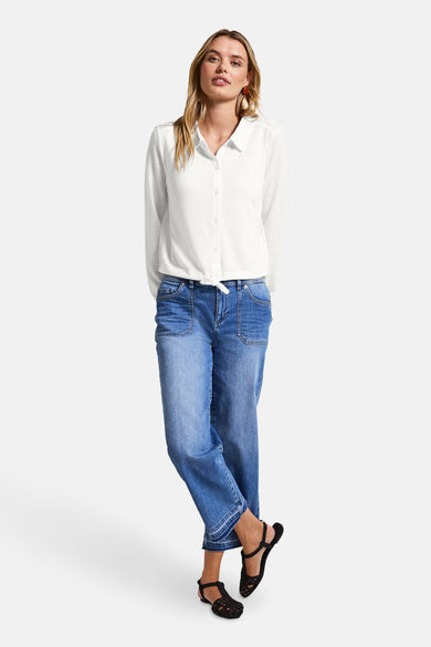 Hemd (lange mouwen) ecru - STREET ONE