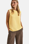 Top (zonder mouwen) geel - STREET ONE