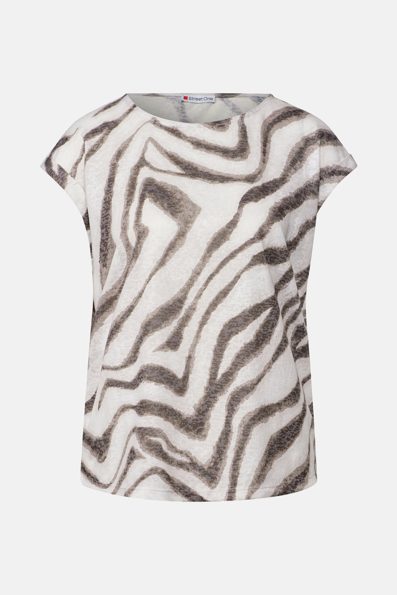 T-shirt (korte mouwen) multicolor - STREET ONE