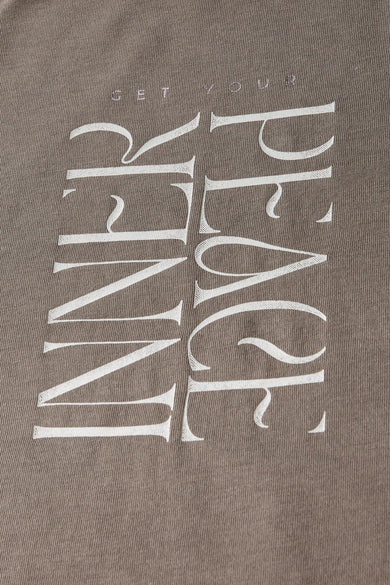 T-shirt (korte mouwen) beige - STREET ONE