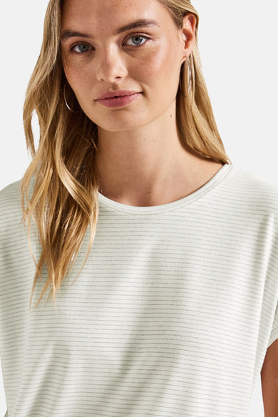 Top (korte mouwen) wit - STREET ONE