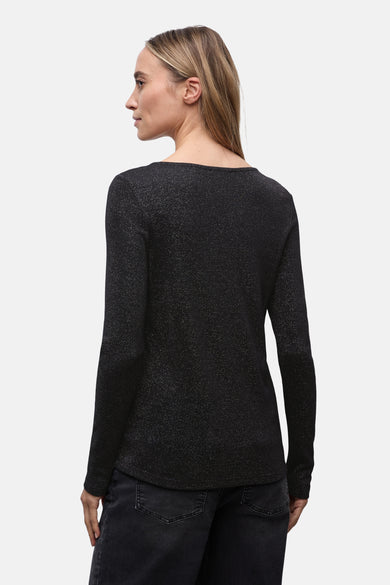 Top (lange mouwen) zwart - STREET ONE