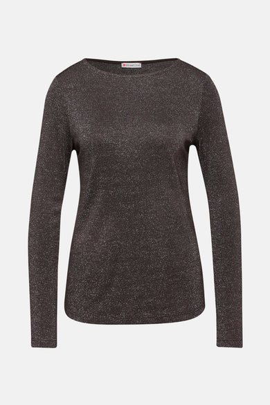 Top (lange mouwen) bruin - STREET ONE