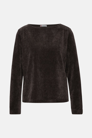 Top (lange mouwen) bruin - STREET ONE