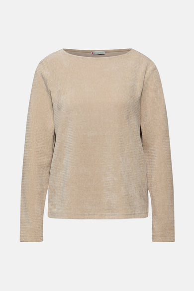 Top (lange mouwen) beige - STREET ONE