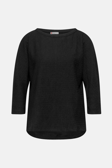 Top (lange mouwen) zwart - STREET ONE