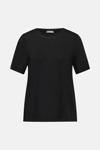 Top (korte mouwen) zwart - STREET ONE