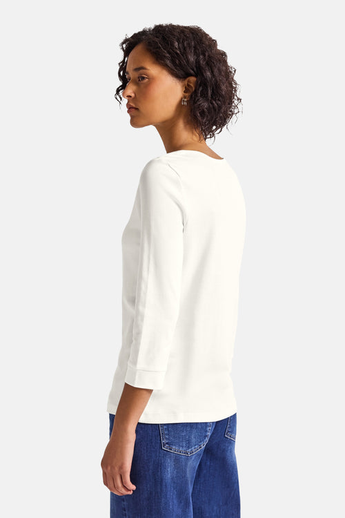 Top (lange mouwen) wit - STREET ONE