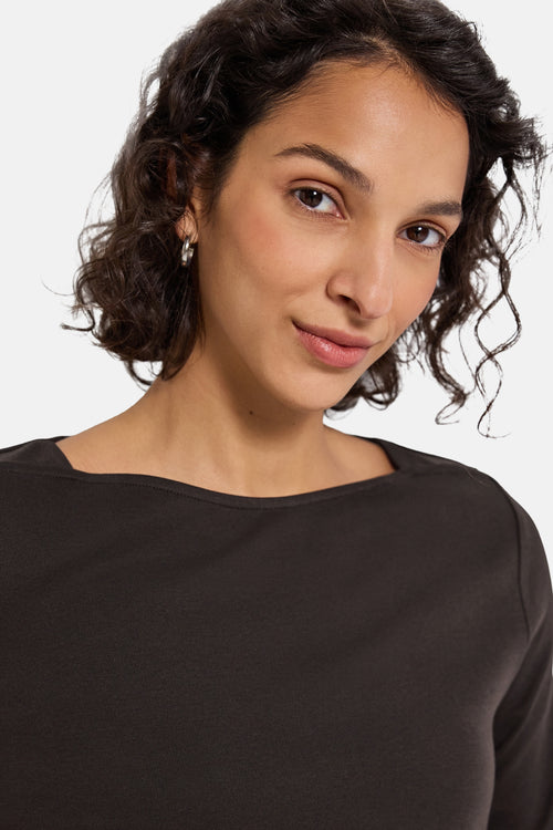 Top (lange mouwen) Bruin - STREET ONE
