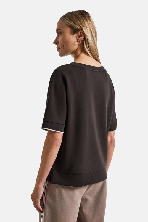 Top (korte mouwen) bruin - STREET ONE