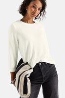 Pull col rond blanc - STREET ONE