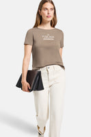 T-shirt (korte mouwen) Beige - STREET ONE