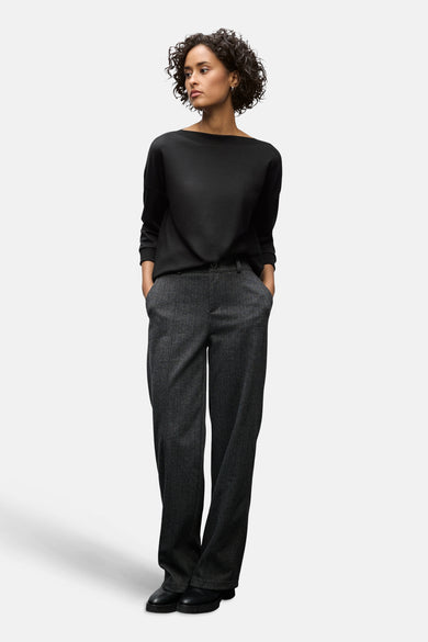 Top (korte mouwen) zwart - STREET ONE