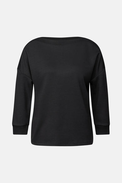 Top (korte mouwen) zwart - STREET ONE