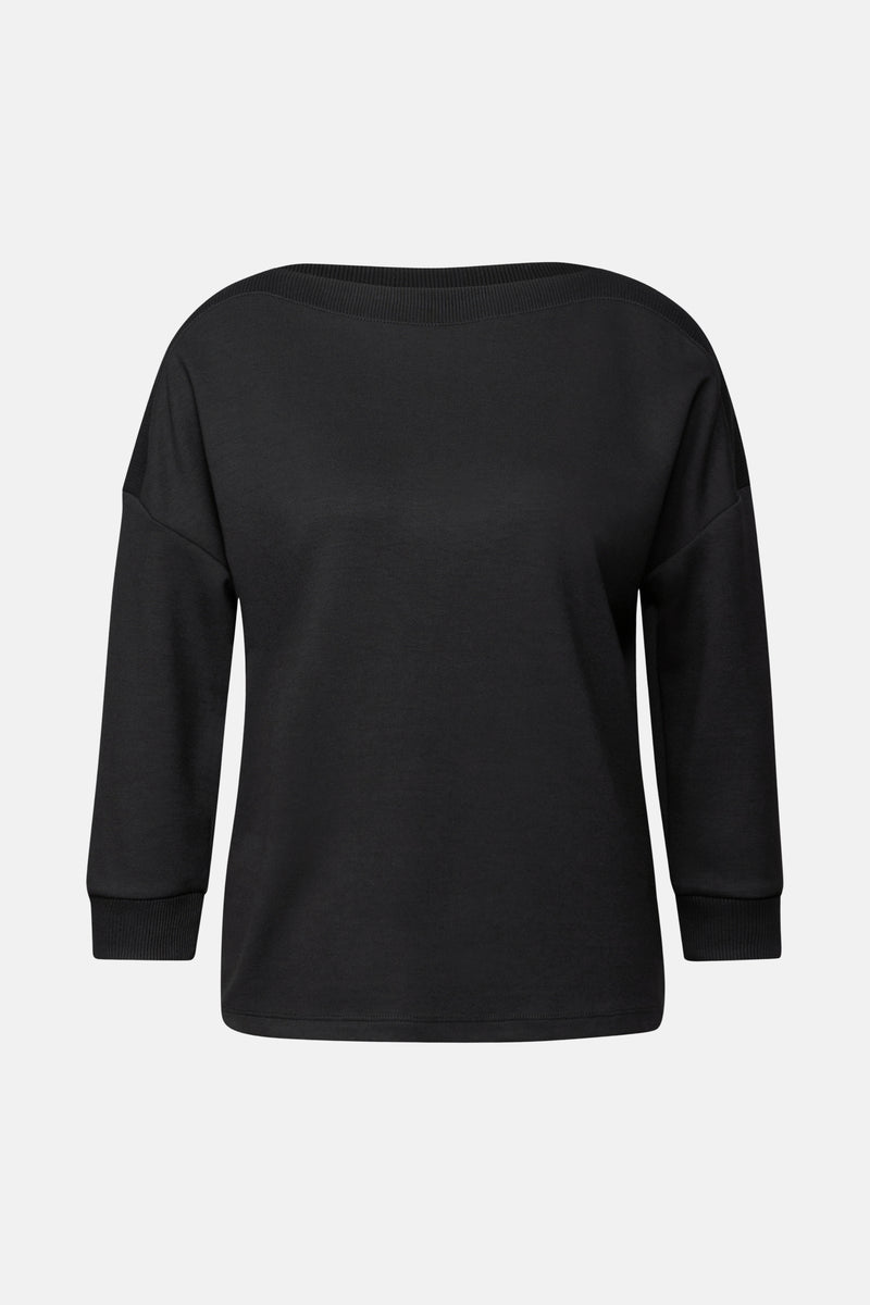 Top (korte mouwen) zwart - STREET ONE