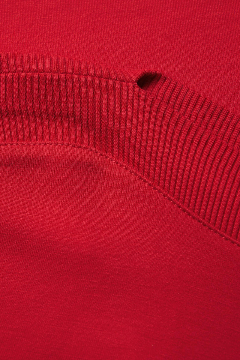 Top (korte mouwen) rood - STREET ONE