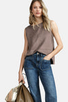 Top (zonder mouwen) bruin - STREET ONE