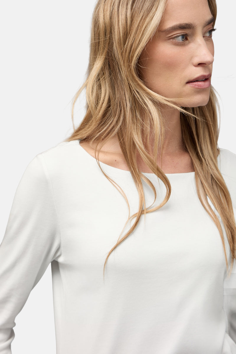 Top (lange mouwen) wit - STREET ONE