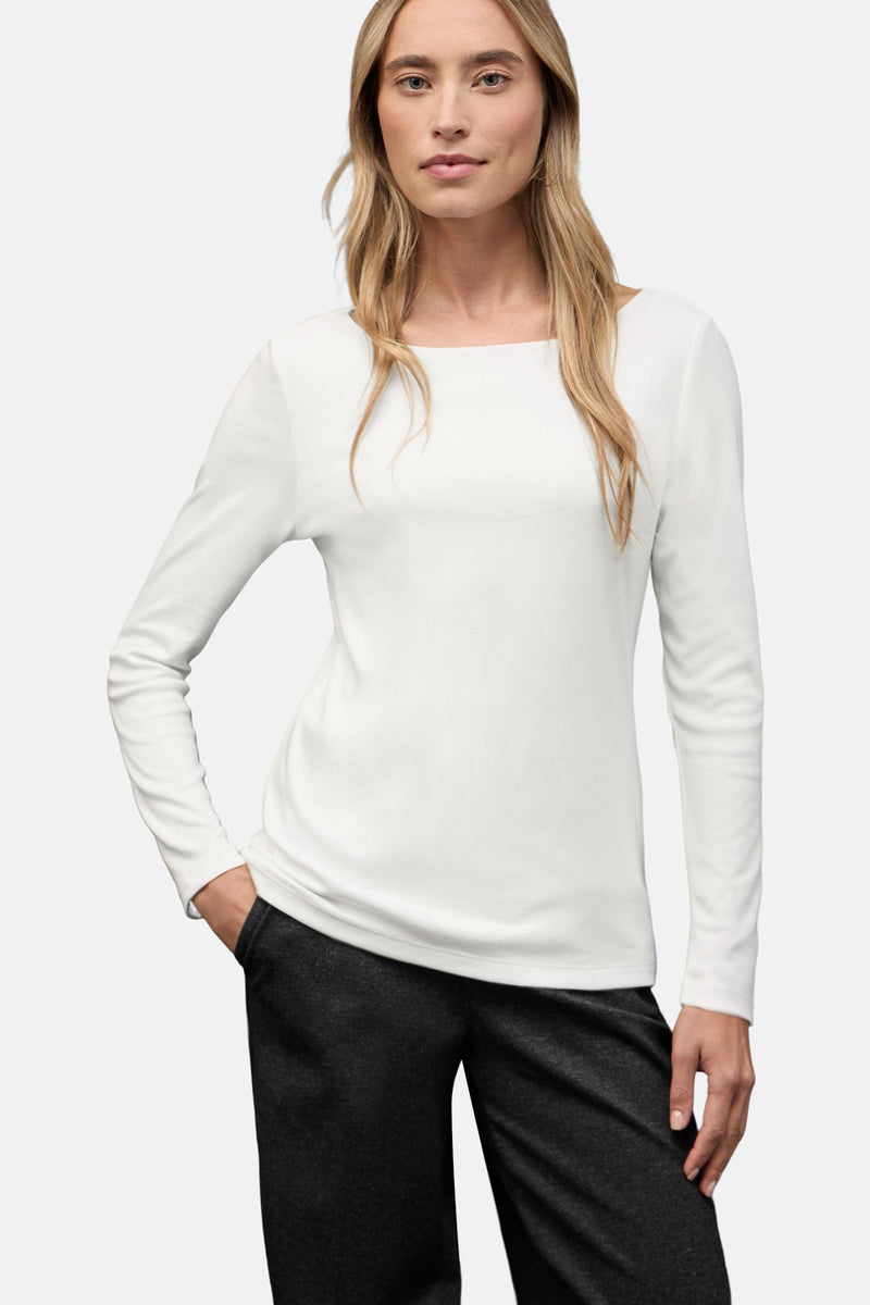 Top (lange mouwen) wit - STREET ONE