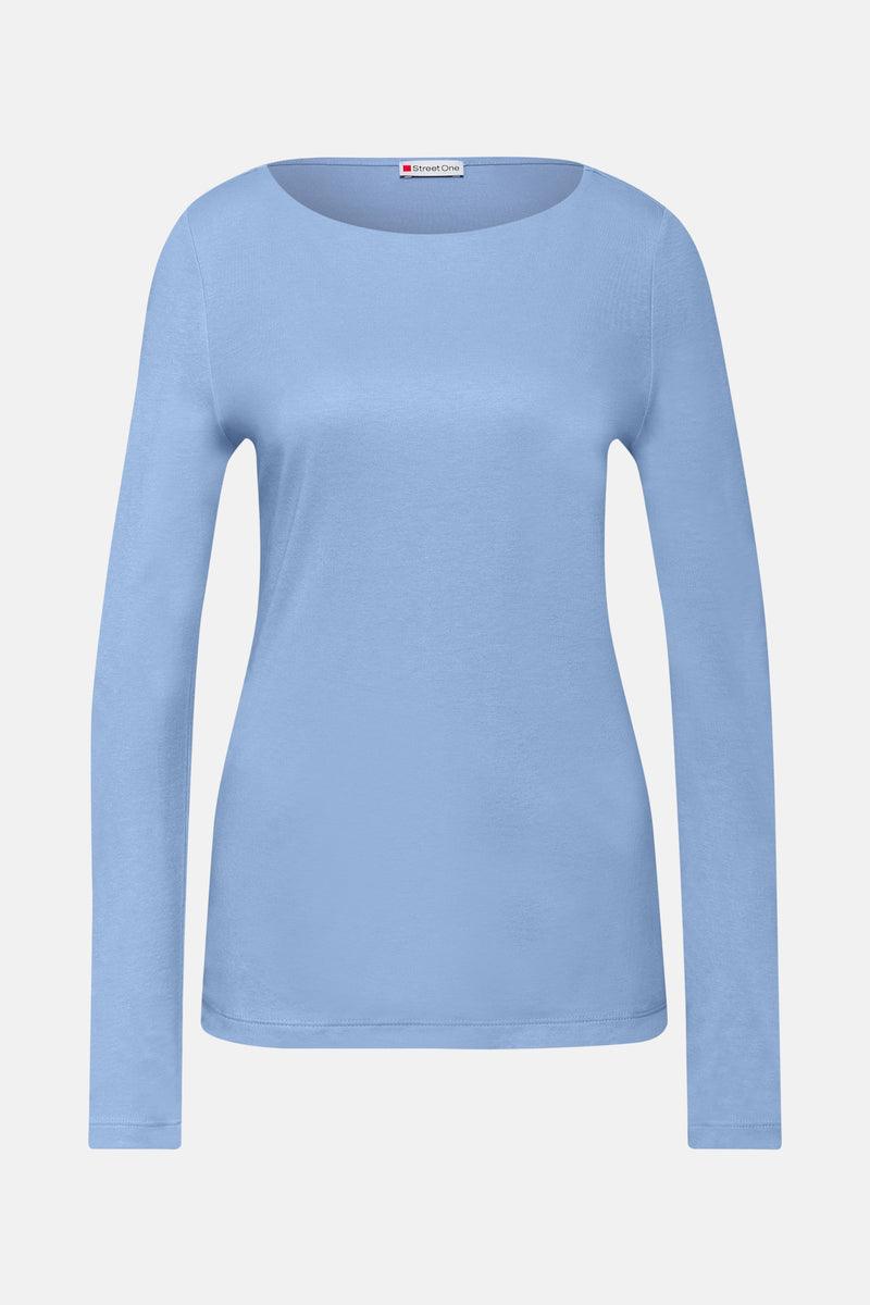 T-shirt met lange mouwen - blauw