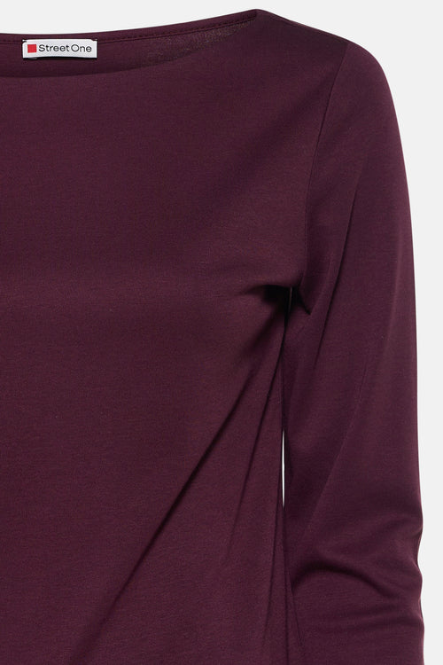 Top (lange mouwen) rood - STREET ONE