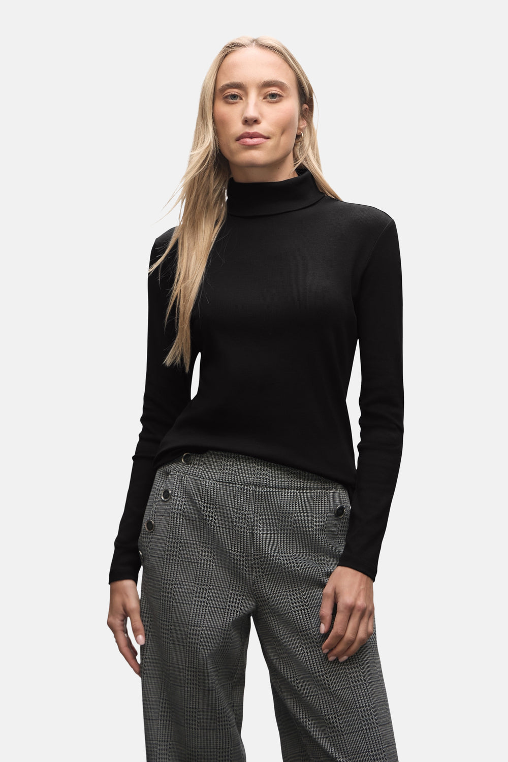 Top (lange mouwen) zwart - STREET ONE