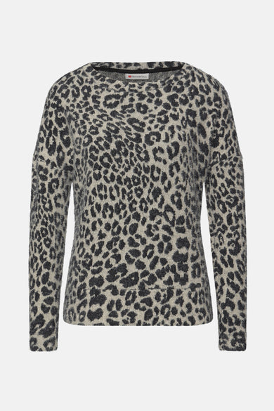 Trui met ronde hals multicolor - STREET ONE