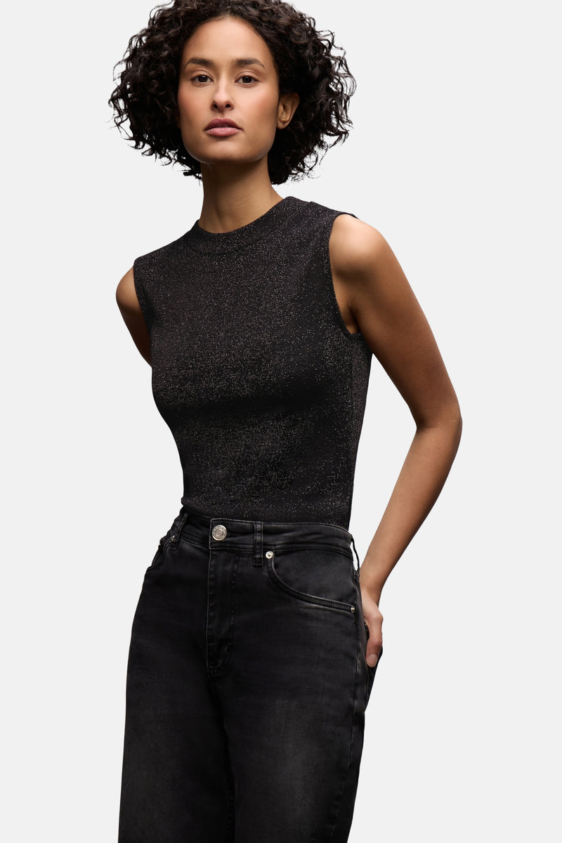 Top (zonder mouwen) zwart - STREET ONE