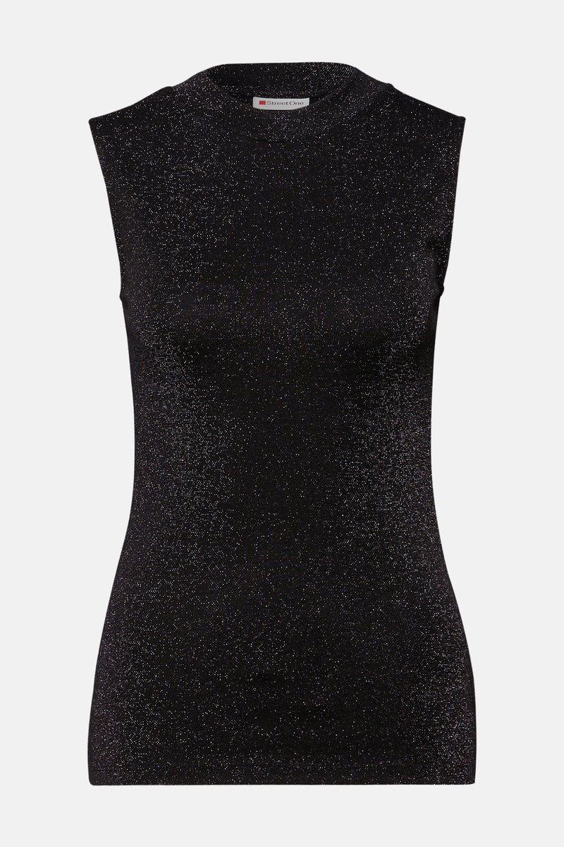 Top (zonder mouwen) zwart - STREET ONE
