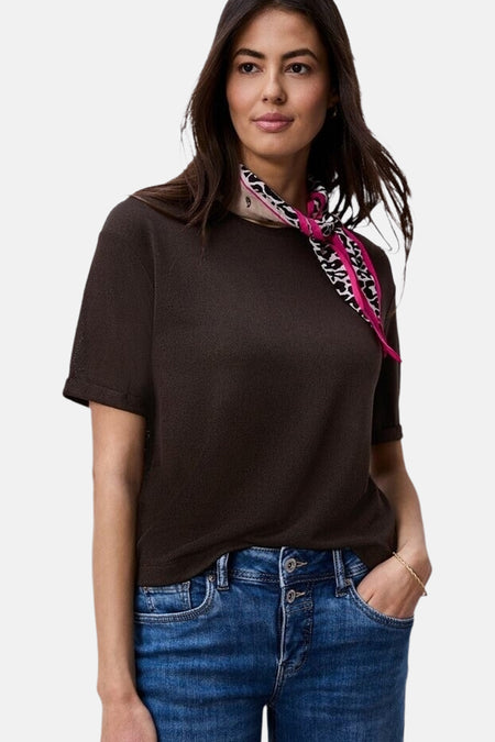 T-shirt - bruin