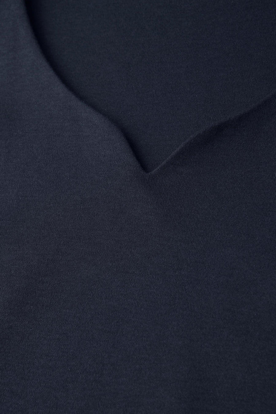 Blauw T-shirt met korte mouwen van STREET ONE, van effen, fijn gestructureerde stof.