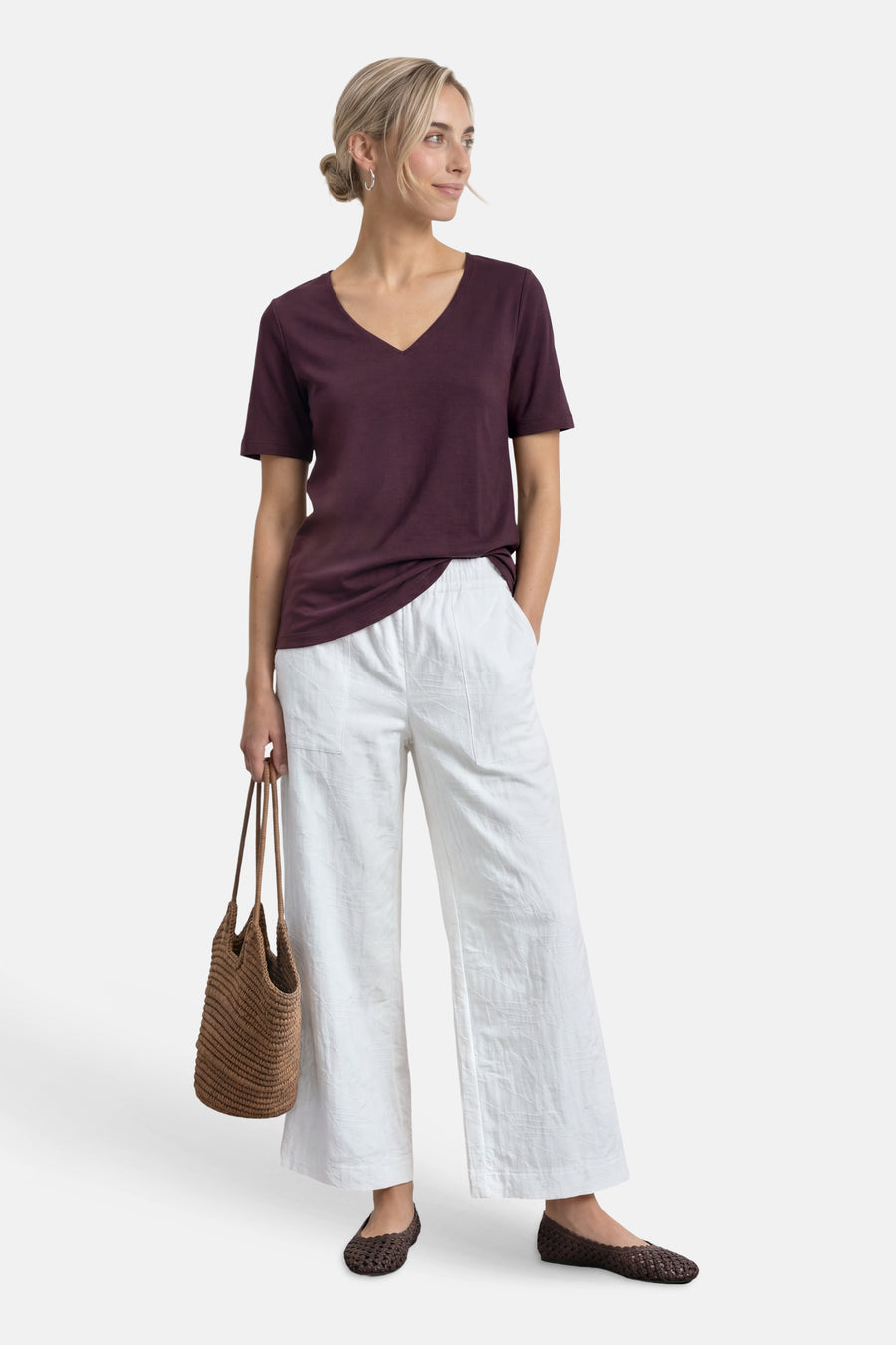 Top uni manches courtes rouge - STREET ONE
