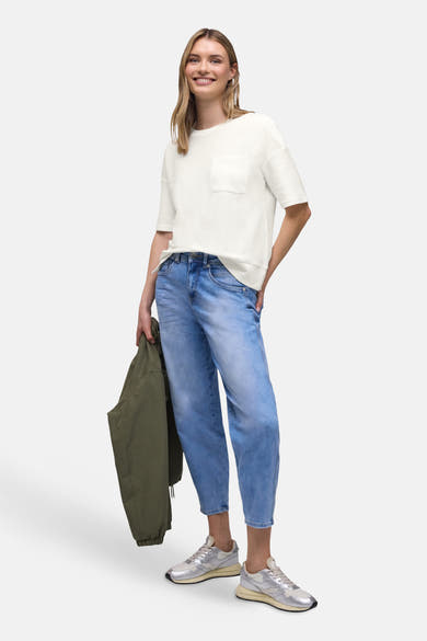 Top uni manches courtes blanc - STREET ONE