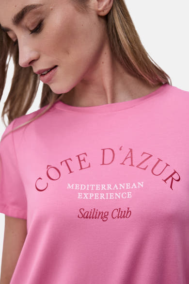 T-shirt - roze