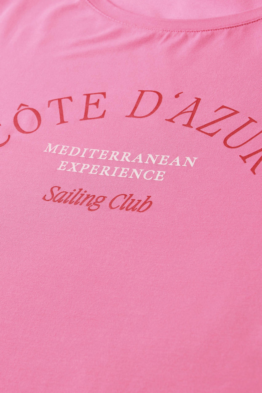 T-shirt - roze