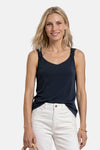 Top (zonder mouwen) blauw - STREET ONE