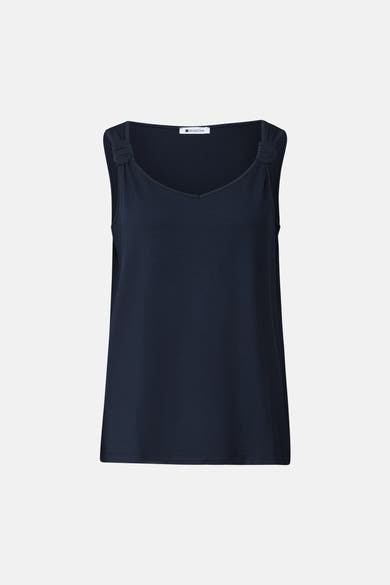 Top (zonder mouwen) blauw - STREET ONE