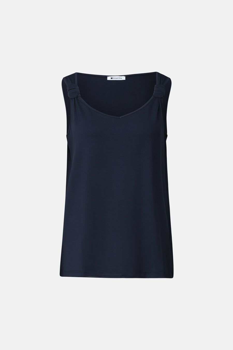 Top (zonder mouwen) blauw - STREET ONE