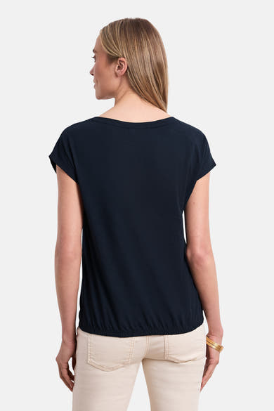 Top (korte mouwen) blauw - STREET ONE