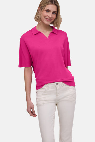 Top (korte mouwen) roze - STREET ONE