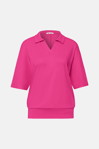 Top (korte mouwen) roze - STREET ONE
