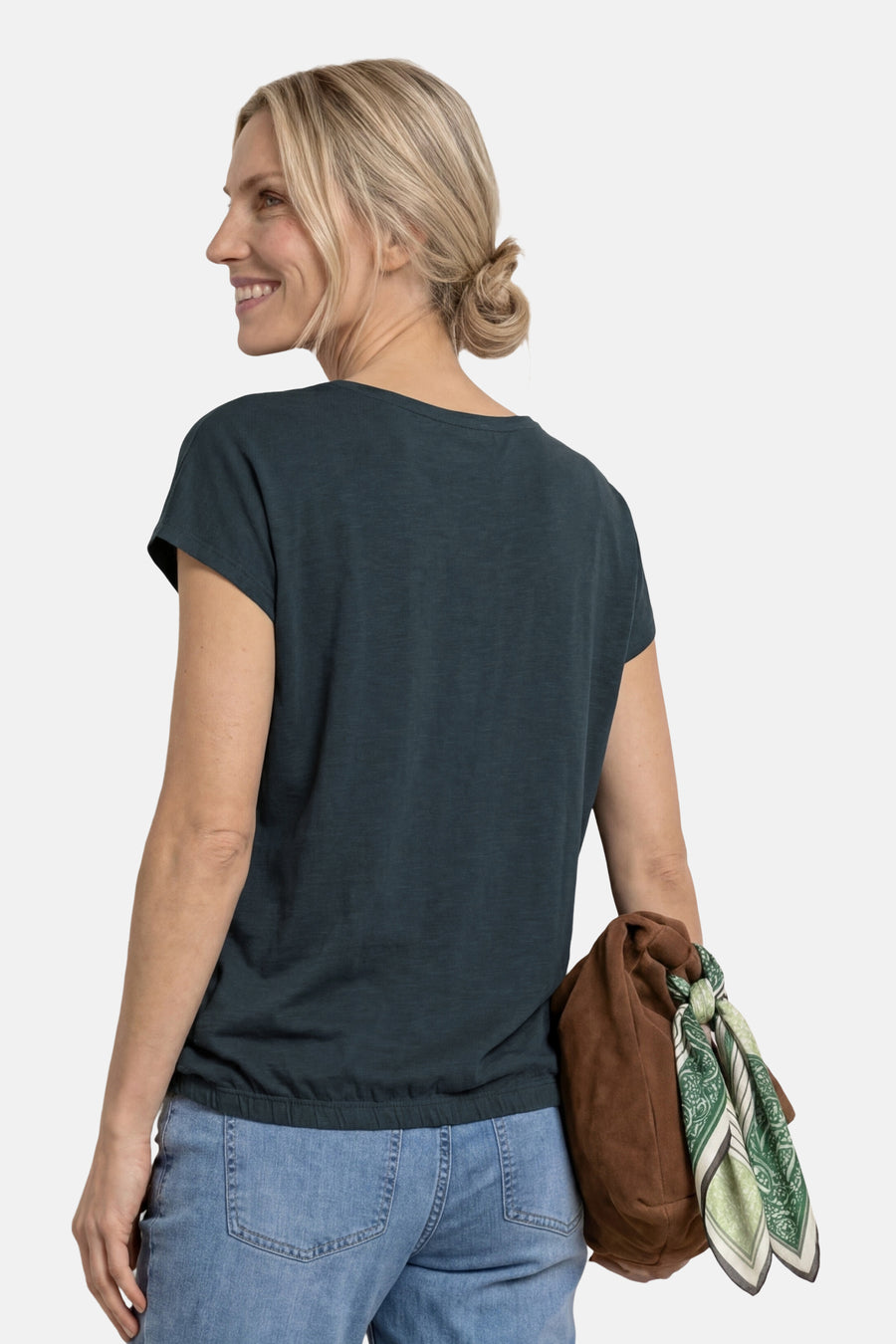 Top (korte mouwen) groen - STREET ONE