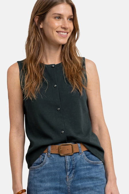 Gilet vert - STREET ONE