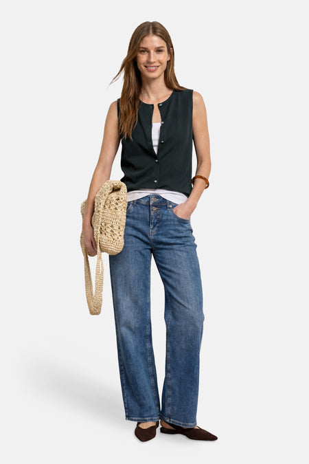 Gilet vert - STREET ONE