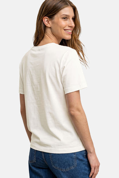 T-shirt (korte mouwen) wit - STREET ONE