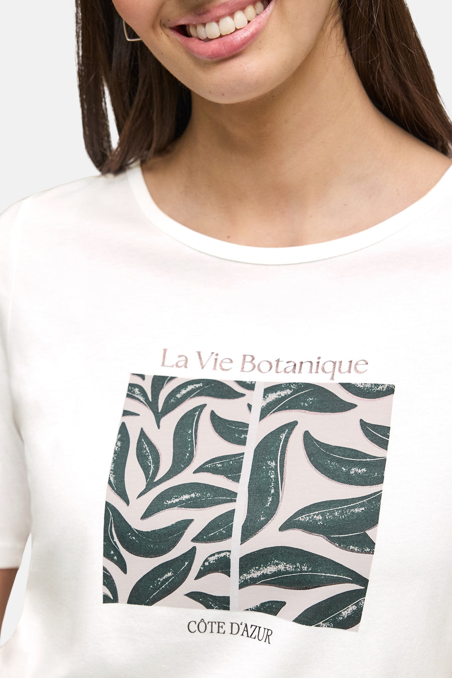 T-shirt (korte mouwen) wit - STREET ONE