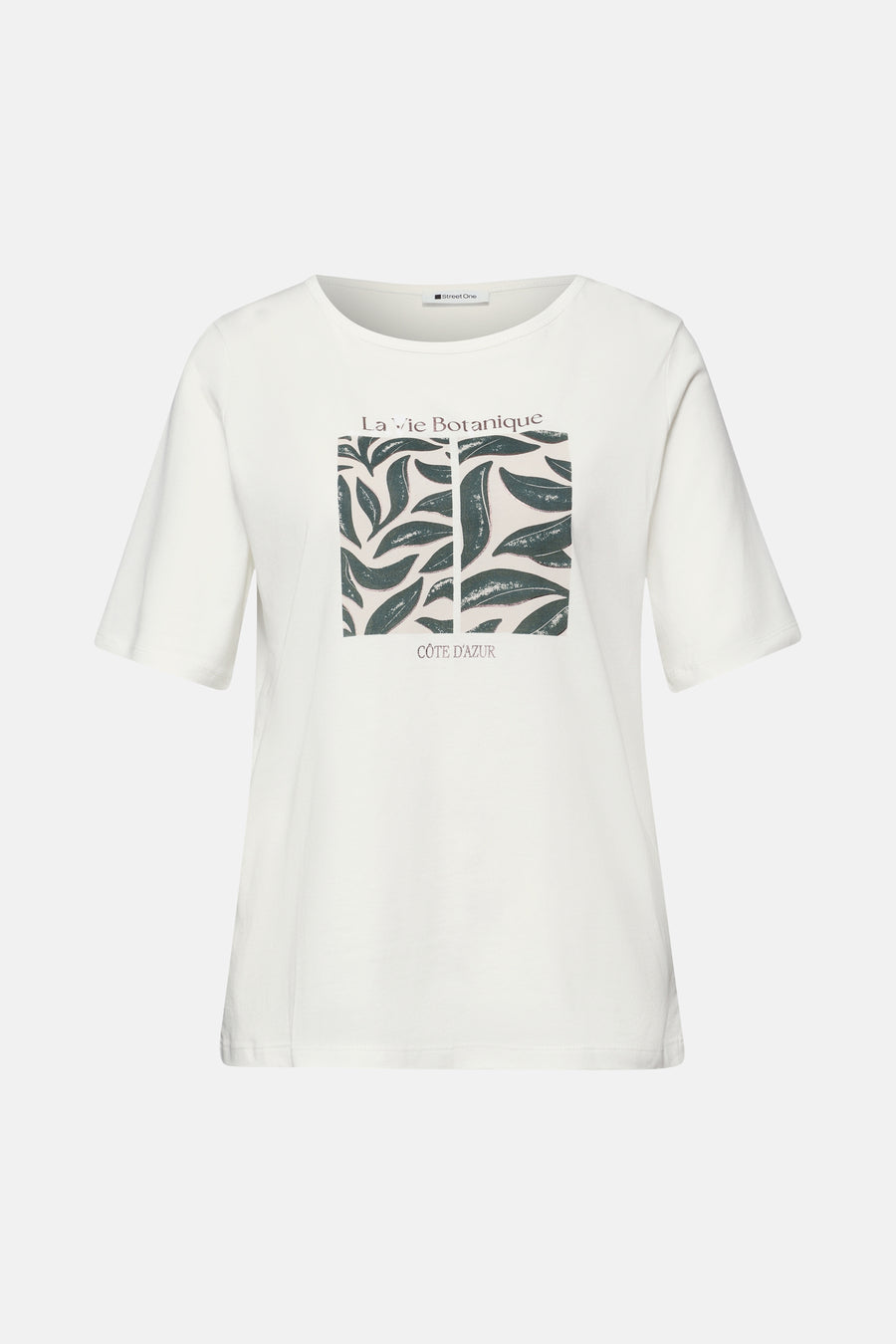 T-shirt (korte mouwen) wit - STREET ONE