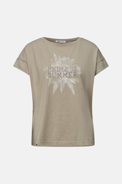 T-shirt (manches courtes) beige - STREET ONE