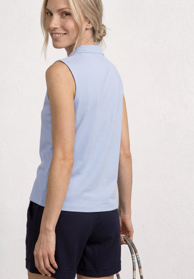 Blouse (zonder mouwen) blauw - STREET ONE