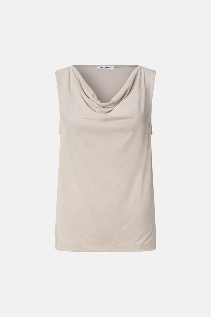 Top (zonder mouwen) beige - STREET ONE